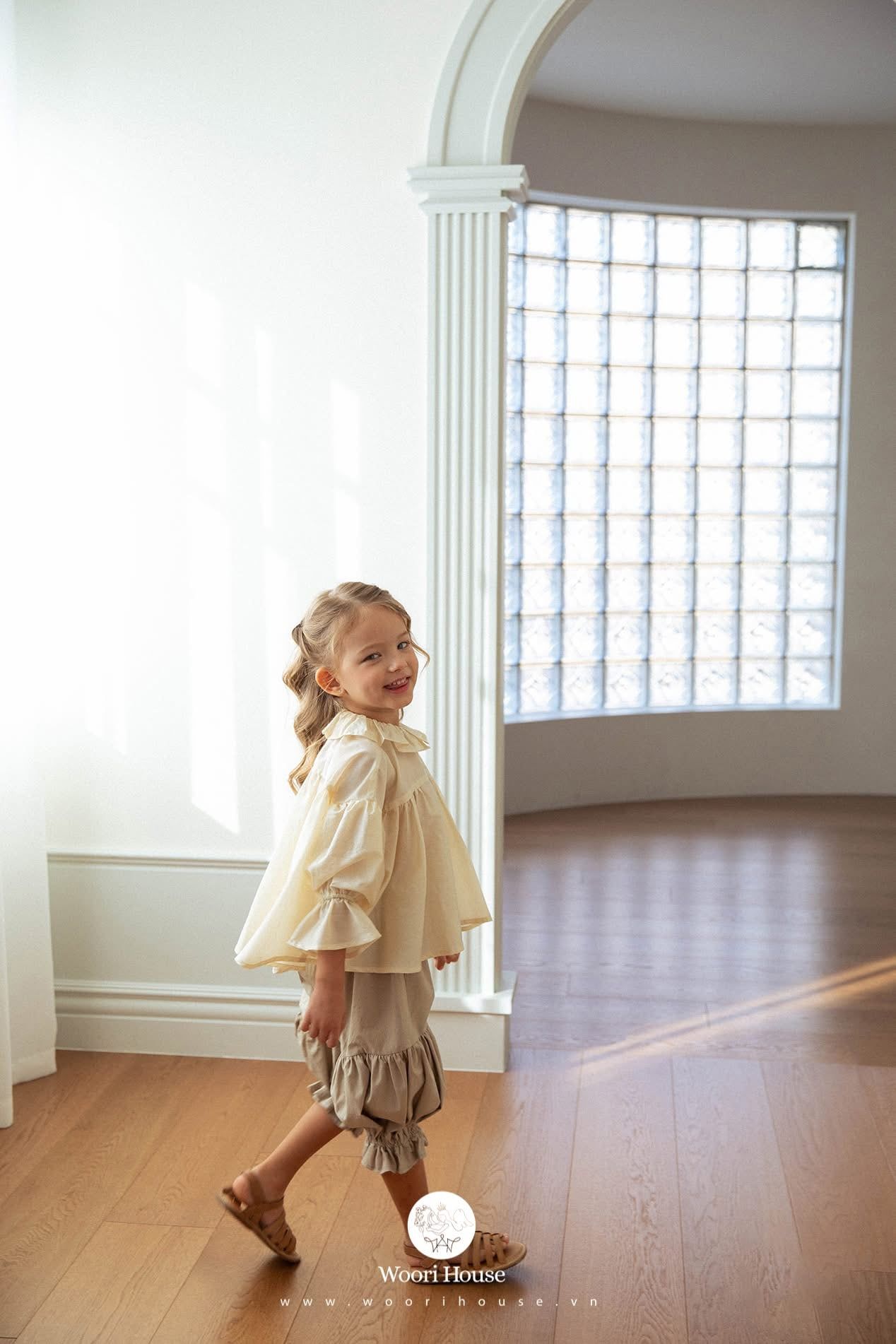 NN - 0126  Áo Silky Ocean  cổ bèo