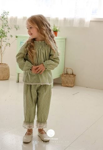 FL - Áo Vera Blouse hoa nhí