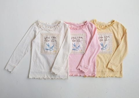 FL - Áo Joe viền sóng in chữ