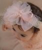 HBB - 0126  Turban Seryl hoa hồng