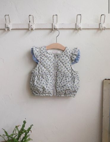 FL - Áo Gile Anita hoa nhí