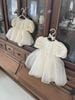 HBB - SUM0226 - Váy Lia ngực ren hoa phủ organza bồng mềm