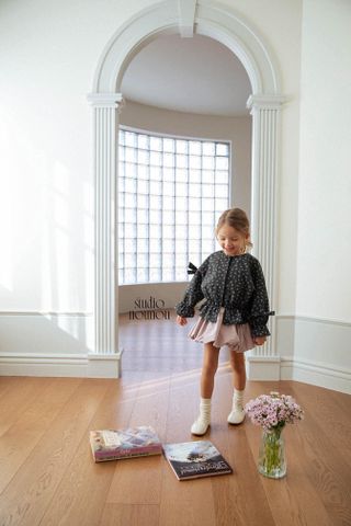 NN - 0126 Áo khoác Bora hoa nhí