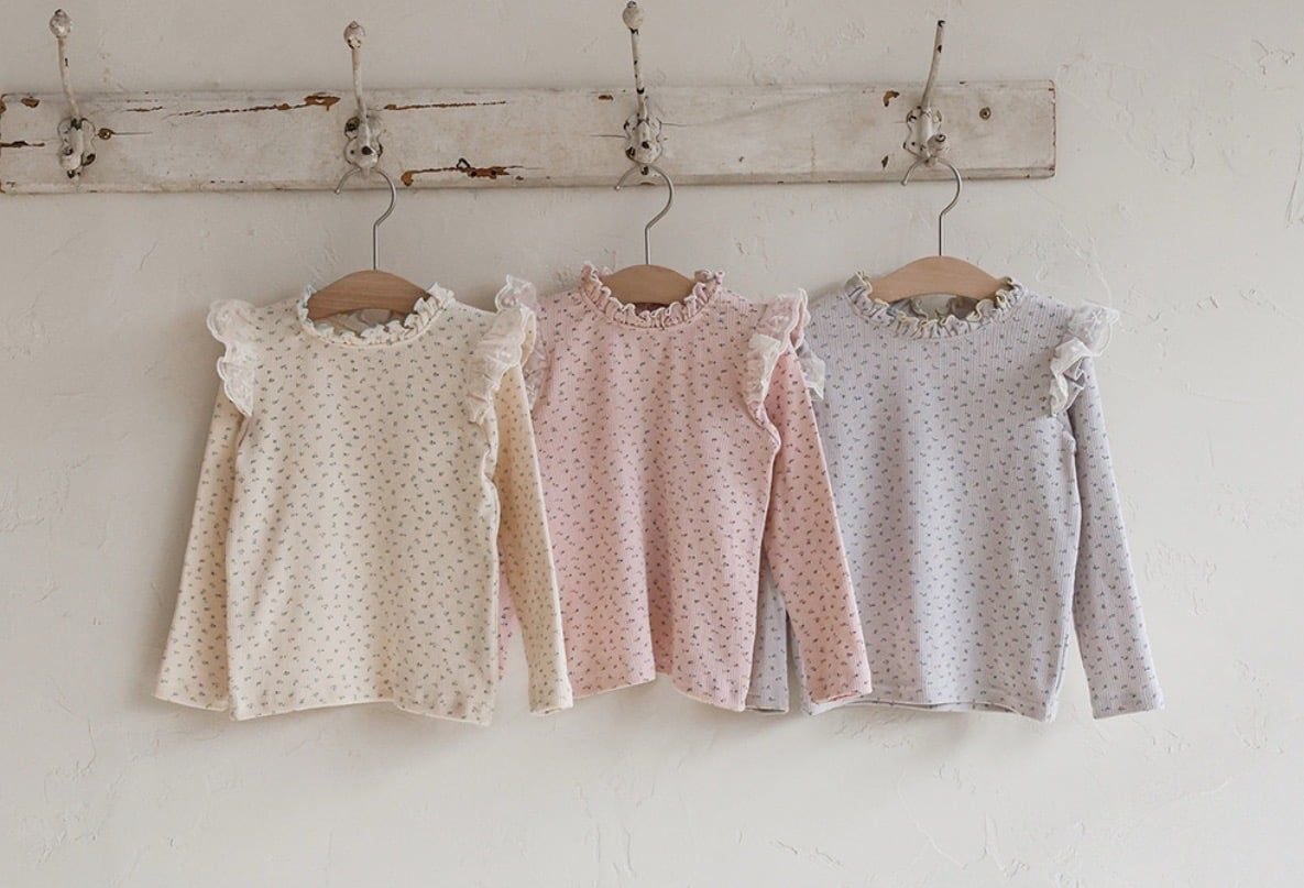 FL - Aó thun Cleo hoa nhí cánh tiên