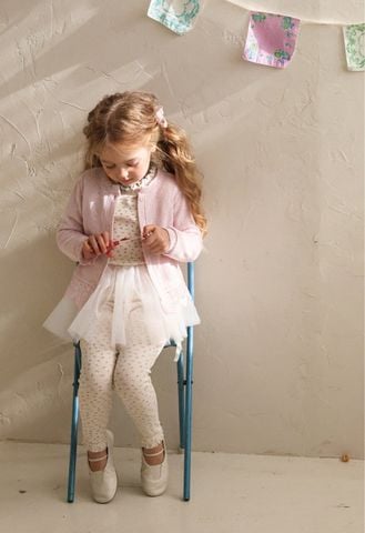 FL - Quần legging Of hoa nhí