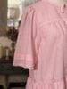 TI - SUM0226 - Áo blouse tơ lụa phối ren tay bồng
