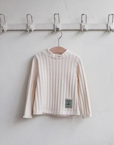 FL - Áo Camille thun dệt sọc nổi