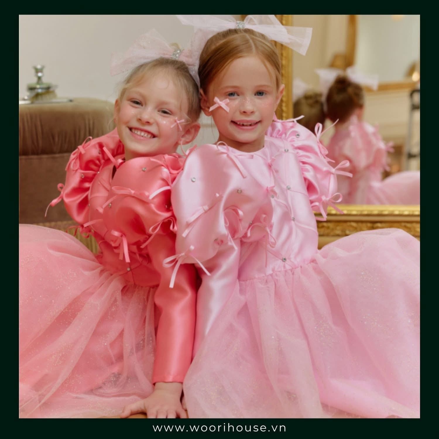 ND - Váy Belle Ribbon đính nơ