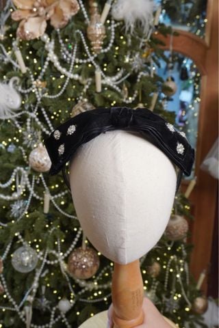 ND - Bờm nhung đính pha lê