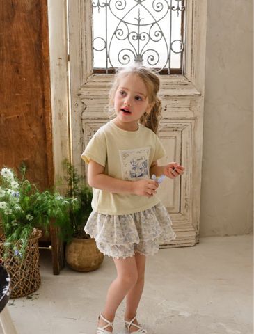 FL - SUM0226 - Áo thun Sienna in họa tiết