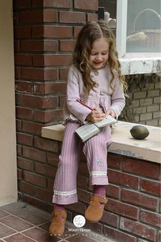 FL - ATU0326 Áo Cardigan Borno phối thân ren