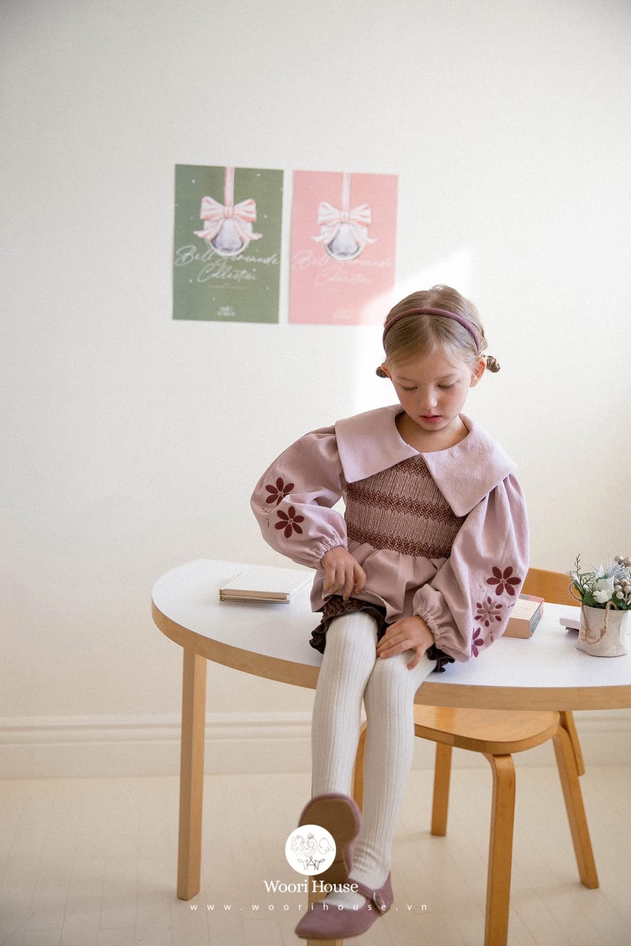 NN - Áo Vivi Smoke tay thêu hoa