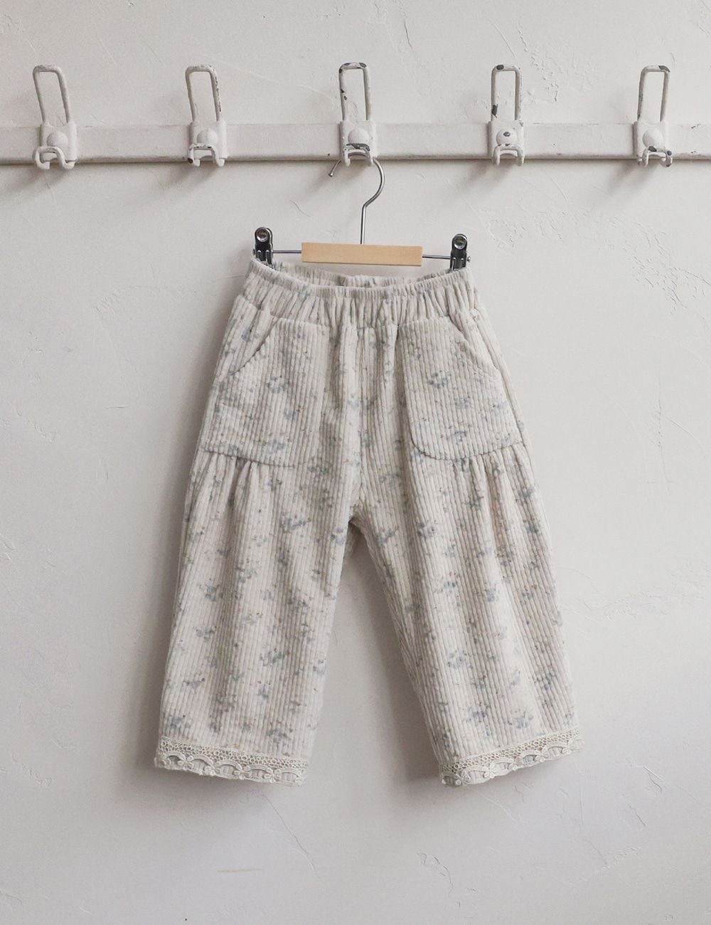 FL -  Quần nhung Myboo hoa nhí