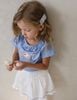 FL - SUM0226 Áo thun Poppy cổ bèo chữ DOT