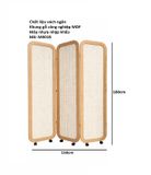  BÌNH PHONG VÁCH NGĂN M001B – thiết kế tối giản Nhật Bản, decor spa studio | Mlucky 