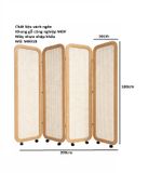  BÌNH PHONG VÁCH NGĂN M001B – thiết kế tối giản Nhật Bản, decor spa studio | Mlucky 