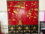  BÌNH PHONG VÁCH NGĂN M025 - CỔ ĐIỂN TRANH VẼ THỦ CÔNG Á ĐÔNG 