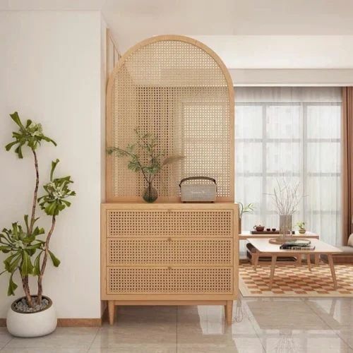  TỦ CONSOLE TRANG TRÍ 2 CÁNH Model VNN008GM 