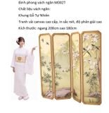  BÌNH PHONG VÁCH NGĂN M002T – thiết kế mềm mại decor spa, tattoo, phòng khách | Mlucky 