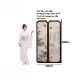  BÌNH PHONG VÁCH NGĂN M002T – thiết kế mềm mại decor spa, tattoo, phòng khách | Mlucky 