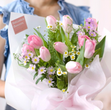  チューリップの花束 