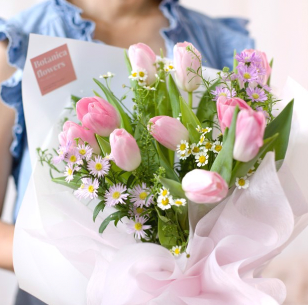  チューリップの花束 