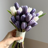  パープルウェーブ・ウェディングブーケ 