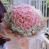  100本のバラの花束 
