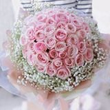  100本のバラの花束 