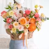  済州島の花かご 