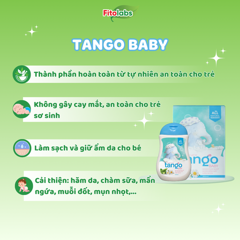 Sữa tắm gội cho bé Tango Baby