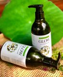  Dầu gội dược liệu GLOW 400ml được chiết xuất từ bồ kết, hương nhu tía, mần trầu, chanh, sả, gừng, vỏ bưởi 