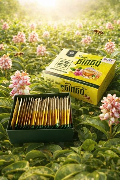  Trà gừng mật ong GINGO 
