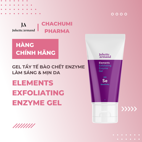 Juliette Armand Elements Exfoliating Enzyme Gel Gel Tẩy Tế Bào Chết Enzyme Làm Sáng & Làm Mịn Da 50ml