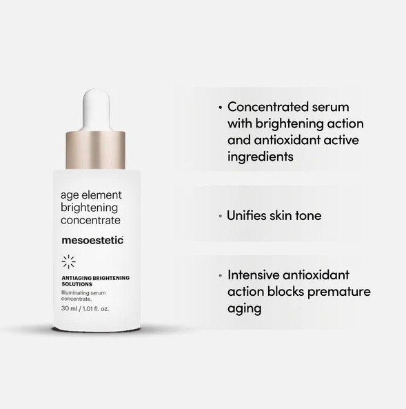 Mesoestetic Age Element Brightening Concentrate Serum Làm Sáng Da, Hỗ Trợ Cải Thiện Sắc Tố, Làm Đều Màu Da 30ml