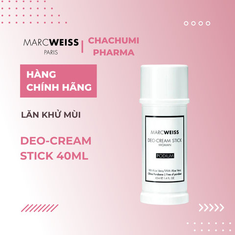 Lăn khử mùi MARCWEISS Paris Deo-Cream Stick 40ml