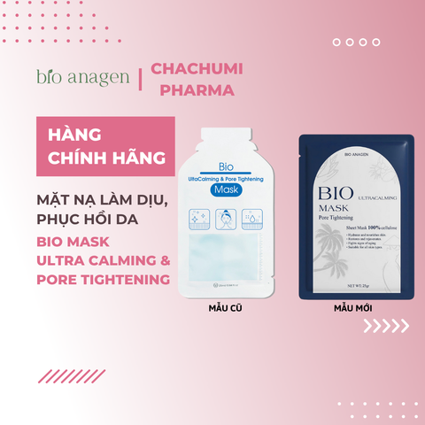 Bio Mask - Ultra Calming & Pore Tightening - Mặt Nạ Làm Dịu, Phục Hồi Da