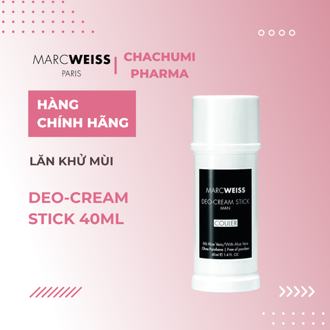 Lăn khử mùi MARCWEISS Paris Deo-Cream Stick 40ml