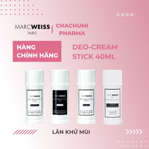 Lăn khử mùi MARCWEISS Paris Deo-Cream Stick 40ml