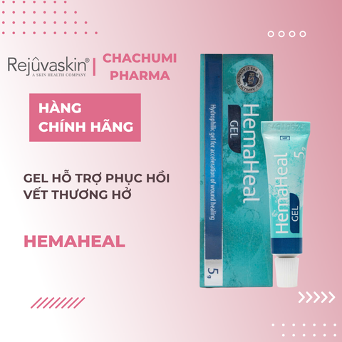 Rejuvaskin HemaHeal Gel Hỗ Trợ Hồi Phục Vết Thương Hở Sau Phẫu Thuật 5g