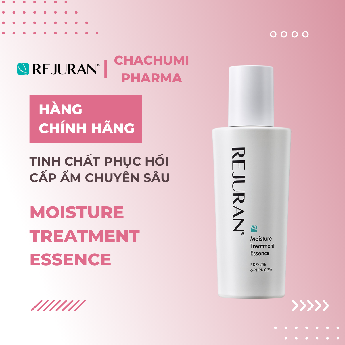 Rejuran Moisture Treatment Essence - Tinh chất phục hồi, cấp ẩm chuyên sâu 70g