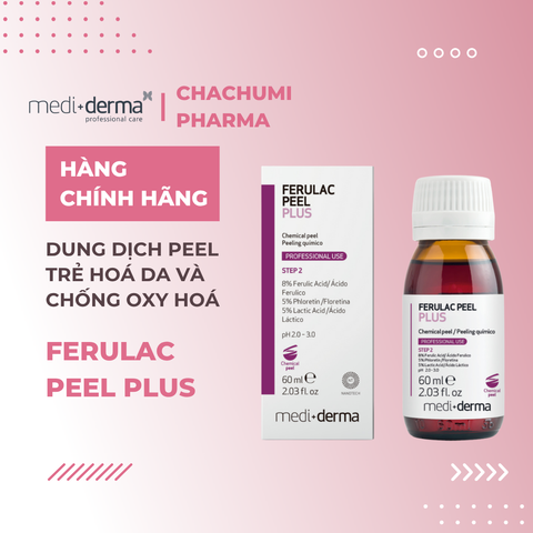Mediderma Ferulac Peel Plus Dung Dịch Peel Trẻ Hoá Da Và Chống Oxy Hoá