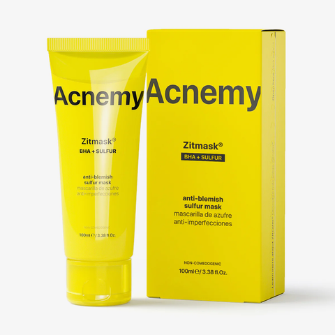 Acnemy Zitmask Anti-Blemish Sulfur Mask Mặt Nạ Bùn Khoáng Hỗ Trợ Làm Giảm Mụn Và Kiểm Soát Dầu 100ml