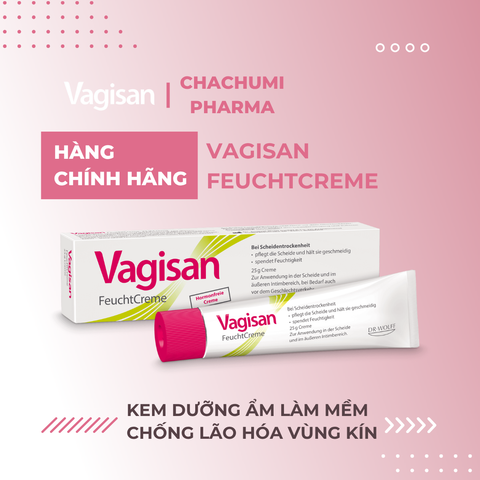 Kem dưỡng ẩm Vagisan FeuchtCreme làm mềm và chống lão hóa vùng kín