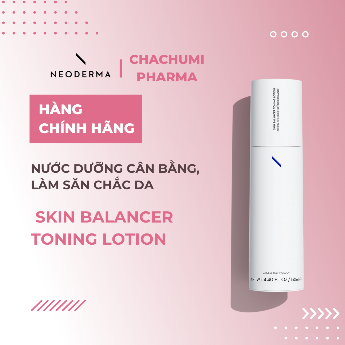 Neoderma Skin Balancer Toning Lotion - Nước dưỡng cân bằng, làm săn chắc da