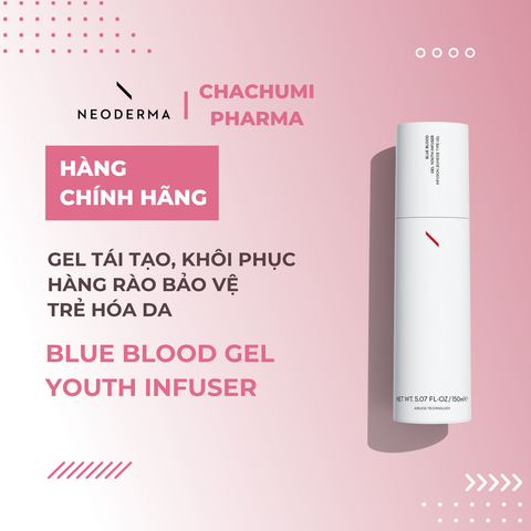 Neoderma Blue Blood Gel Youth Infuser - Gel tái tạo, khôi phục hàng rào bảo vệ & trẻ hóa da