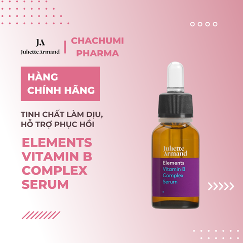 Juliette Armand Elements Vitamin B Complex Serum Tinh Chất Vitamin B Làm Dịu & Hỗ Trợ Phục Hồi Da Nhạy Cảm 20ml