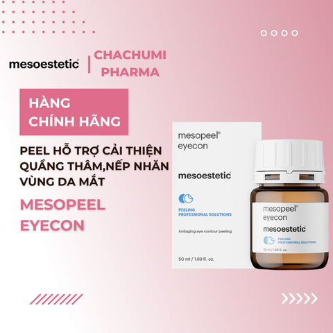 Mesoestetic Mesopeel Eyecon Peel Hỗ Trợ Cải Thiện Quầng Thâm, Nếp Nhăn Vùng Da Quanh Mắt 50ml
