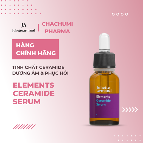 Juliette Armand Elements Ceramide Serum Tinh Chất Ceramide Dưỡng Ẩm & Phục Hồi Cho Da Mệt Mỏi, Thiếu Nước 20ml