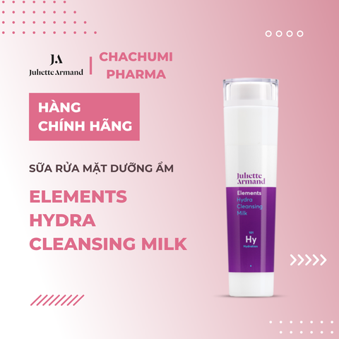Juliette Armand Elements Hydra Cleansing Milk Sữa Rửa Mặt Dưỡng Ẩm Cho Da Thường, Khô & Nhạy Cảm 210ml